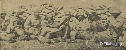 1911 - Emir Shakib with Mustafa Kemal in the trenches